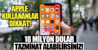 Apple kullanıcılarına bu yüzden tazminat ödeyecek!