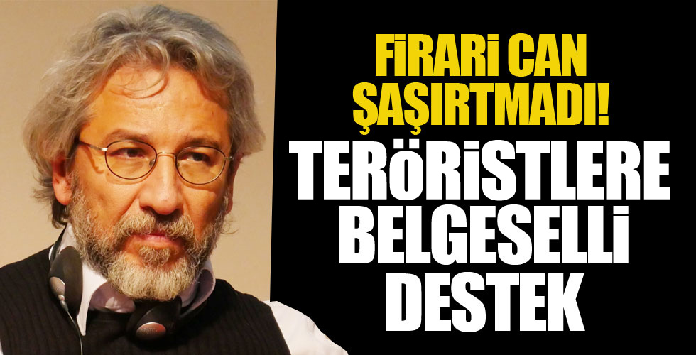 Firari Can Dündar’dan teröristlere belgeselli destek!