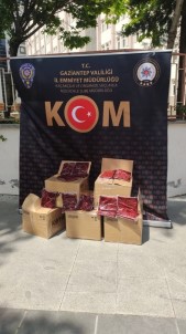 Gaziantep'te 195 Kilo Kaçak Nargile Tütünü Ele Geçirildi