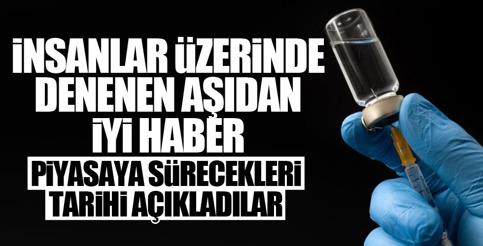İnsanlar üzerinde denen aşıdan haber geldi!