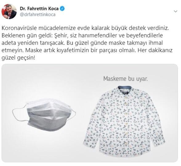 Bakan Koca paylaştı: 'Beklenen gün geldi'