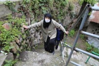 Artvinli 106 Yaşındaki Vahide Avcı Sokağa Çıktı, Yürümenin Keyfini Çıkardı