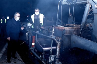 Bursa İçin Sahurda Asfalt Vakti
