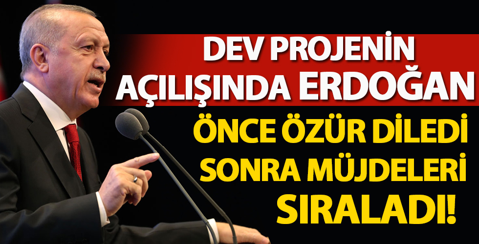 Cumhurbaşkanı Erdoğan açıkladı