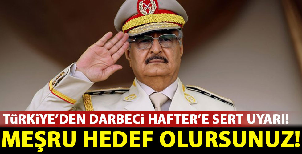 Darbeci Hafter'e sert uyarı!
