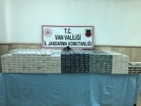 Çaldıran'da 8 Bin Paket Kaçak Sigara Ve Ruhsatsız Tabanca Ele Geçirildi