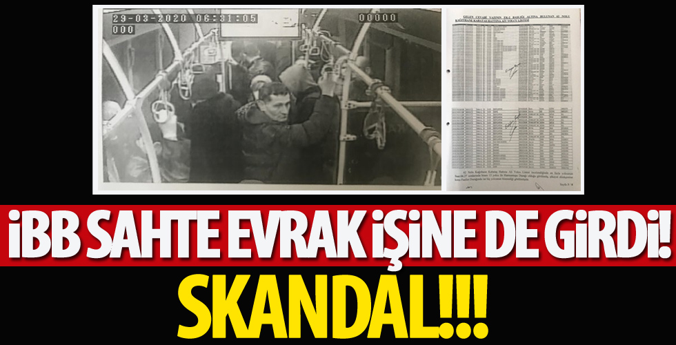 İBB Hukuk Müşavirliği, İstanbul Cumhuriyet Başsavcılığı’na sahte evrak göndermiş!