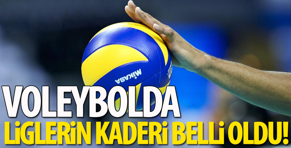 Türkiye Voleybol Federasyonu kararını verdi!