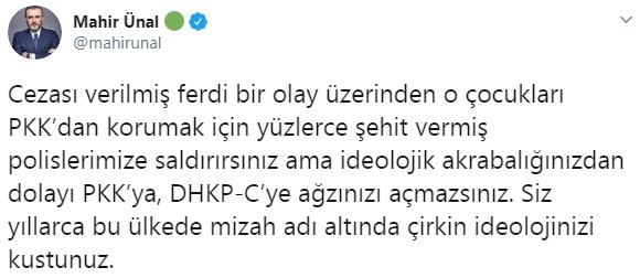 Leman'ın skandal karikatürüne AK Parti'den tepki!