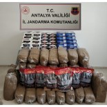 Antalya'da 50 Bin Kaçak Makaron Ve 165 Kilo Tütün Ele Geçirildi
