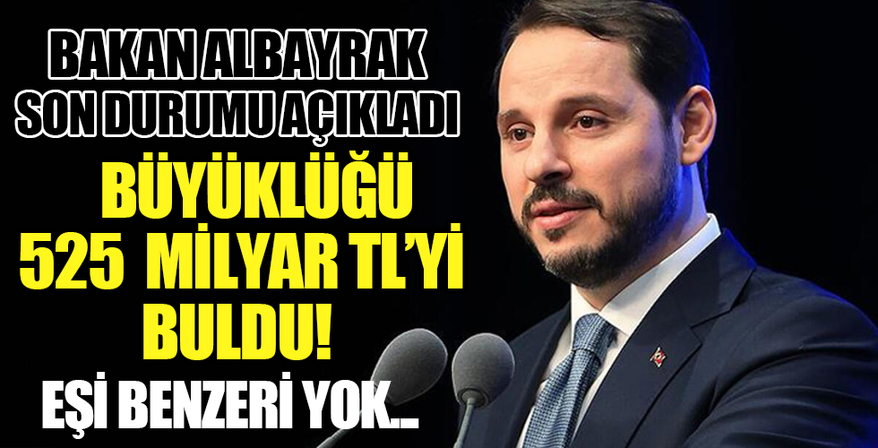 Bakan Albayrak açıkladı! 525 milyar lirayı buldu