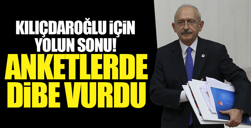 Kemal Kılıçdaroğlu dibe vurdu!