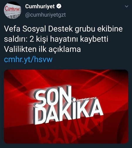 Hain saldırıyla ilgili skandal başlıklar!