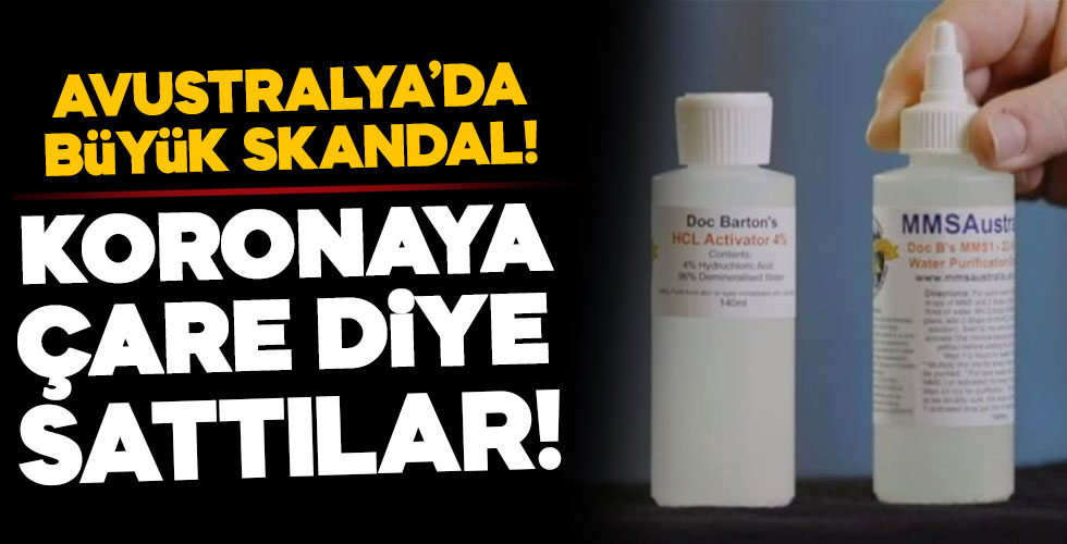 Avustralya'da skandal! Koronaya çare diye sattılar!