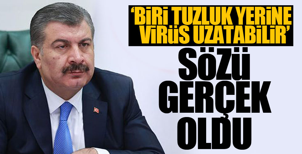 Bakan Koca'nın iftar uyarısı gerçek oldu!