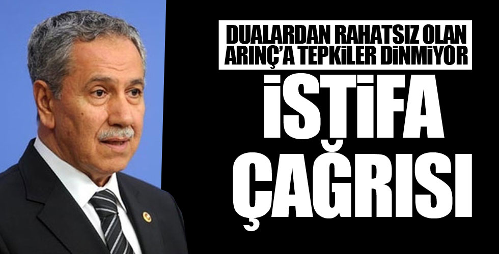 Bülent Arınç'a istifa çağrısı!