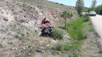 Afyonkarahisar'da Motosiklet Kazası Açıklaması 1'İ Ölü, 1 Yaralı