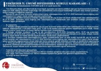 Eskişehir'de Maske Zorunluluğu