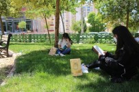 Mardin'de Uzun Zaman Sonra Dışarı Çıkan Gençlere Kitap Dağıtıldı