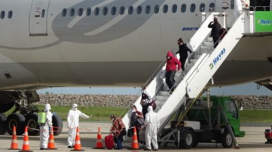 Amerika'dan Getirilen 354 Türk Vatandaşı Ordu Ve Giresun'da Karantinaya Alındı