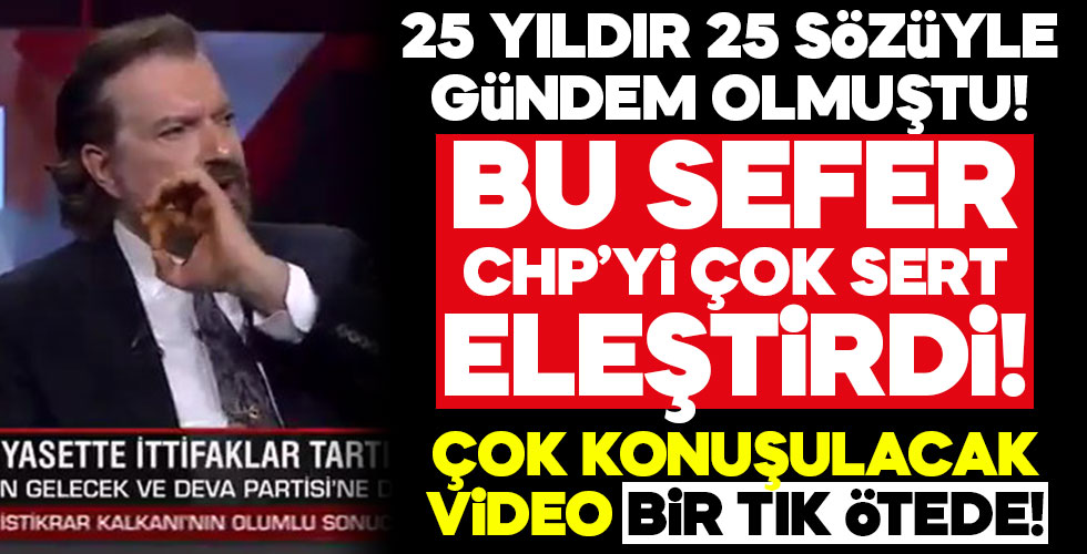 Hakan Bayrakçı CHP'ye çok sert çıktı!