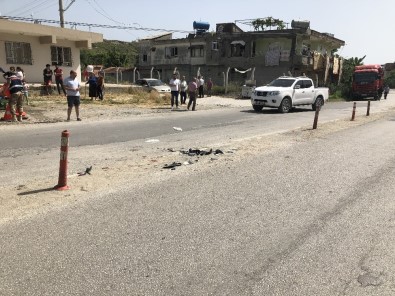 Samandağ'da Trafik Kazası Açıklaması 2 Yaralı