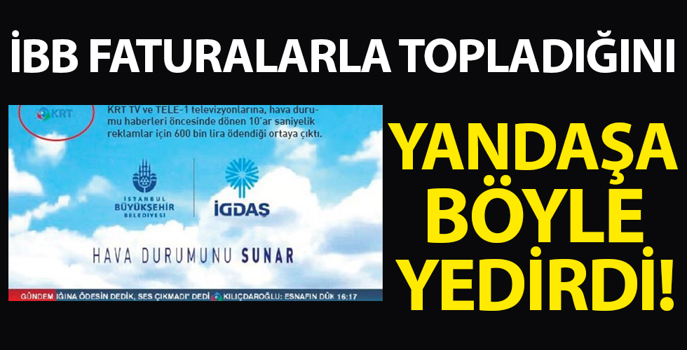 İGDAŞ’ın vurgunu yandaşa aktı