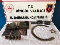 Bingöl'de Terör Operasyonu, El Bombaları Ve Mühimmat Ele Geçirildi