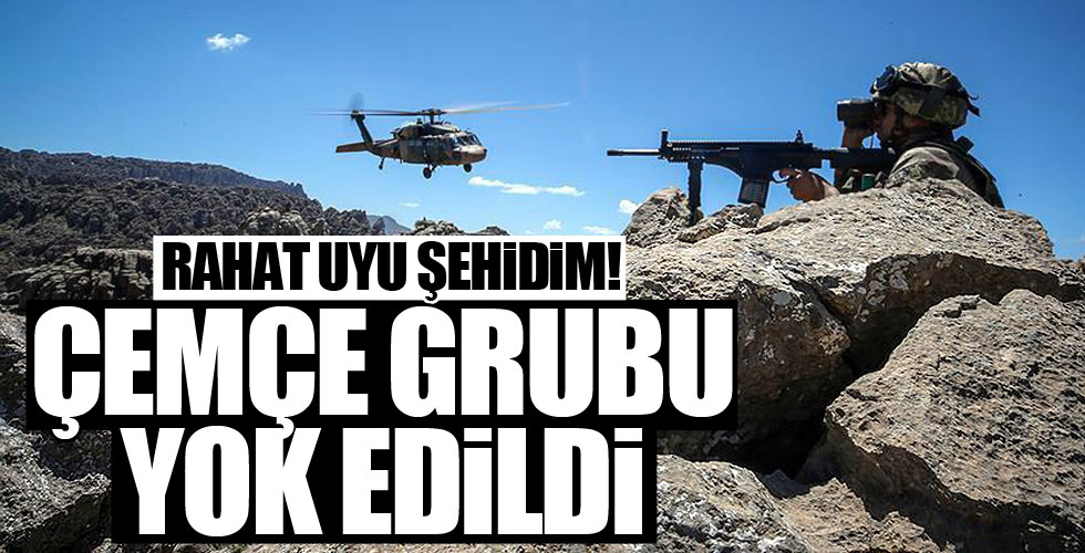 'Çemçe grubu tamamen yok edildi'