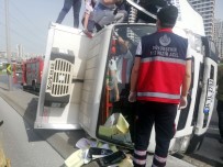 E-5'Te Boş Yolda, Fıskiye Suları Kazaya Neden Oldu