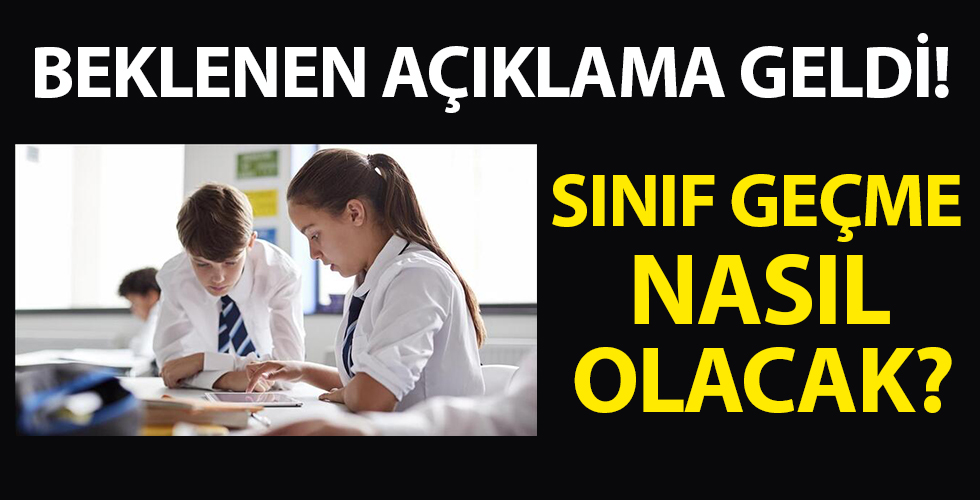 MEB'den sınıf geçme açıklaması