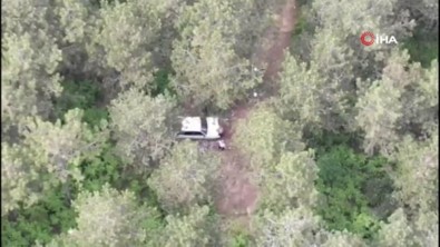 Ormanda Piknik Yapan 2 Kişi Drone İle Tespit Edildi
