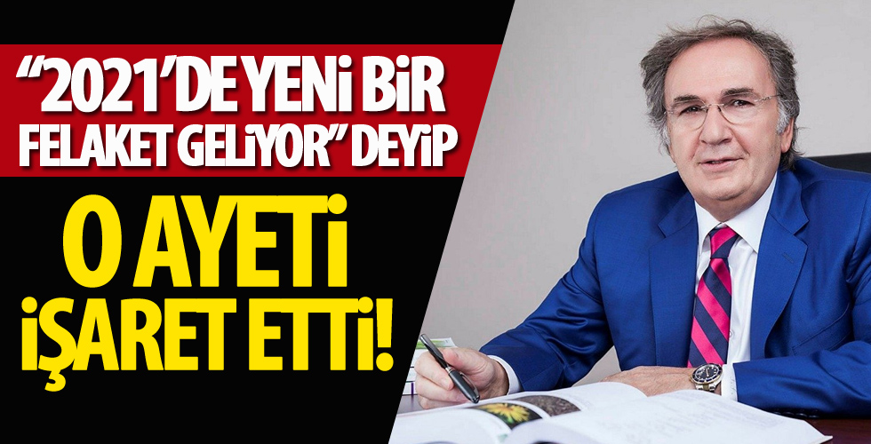 Prof. Dr. İbrahim Saraçoğlu: 2021'de yeni bir felaket geliyor