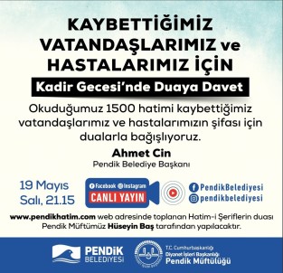 Kadir Gecesi'nde Korona Virüsten Hayatını Kaybeden Vatandaşlar İçin Dua