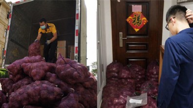 Kendisini aldatan sevgilisine 1 ton soğan gönderdi...