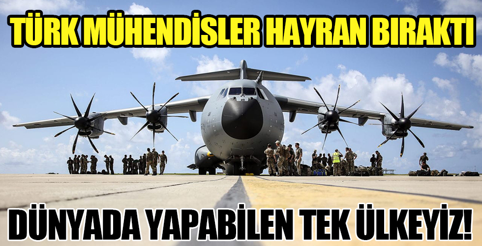 Türkiye,dünyada bunu yapabilen tek ülke olacak!