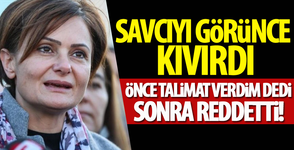 Canan Kaftancıoğlu'nun ifadesi ortaya çıktı! Önce talimat verdim dedi sonra reddetti