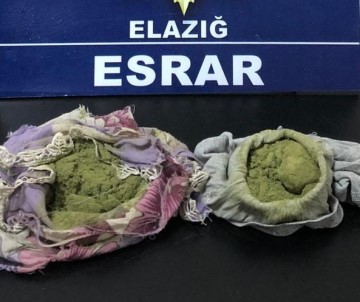 Elazığ'da Uyuşturucu İle Mücadele