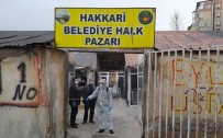 Hakkari'de Kapı Kapı Dezenfekte