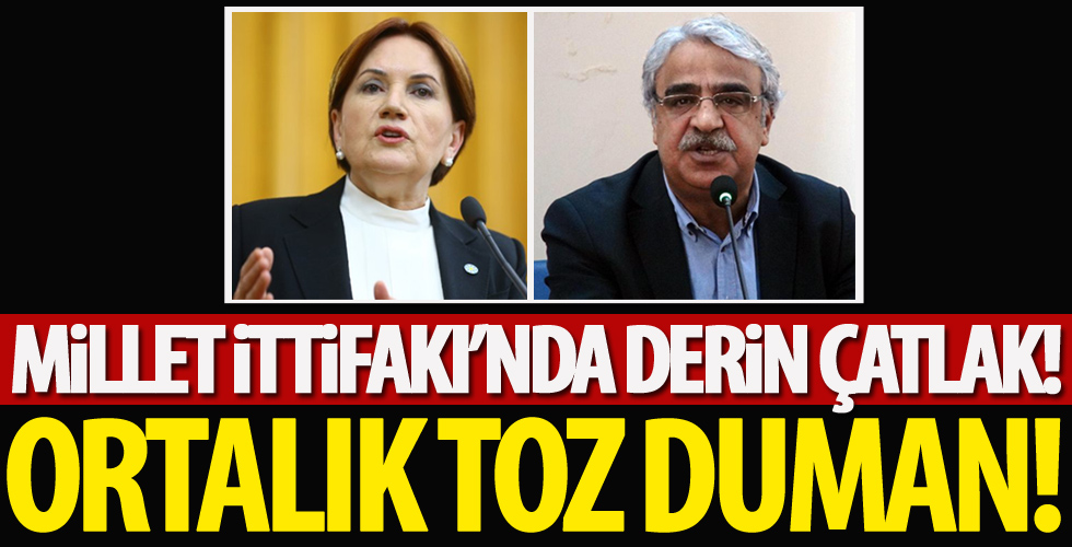 Millet İttifakı'nda çatlak büyüyor!