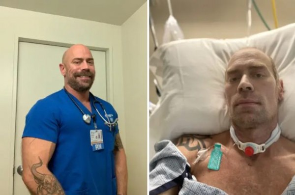 Covid-19 nedeniyle 6 hafta hastanede kalan adam tanınmayacak hale geldi