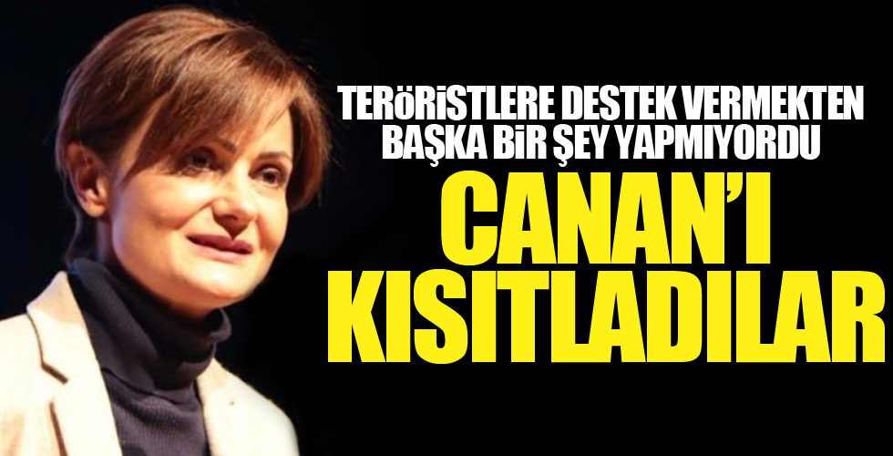 Canan Kaftancıoğlu'nun hesabı kısıtlandı!