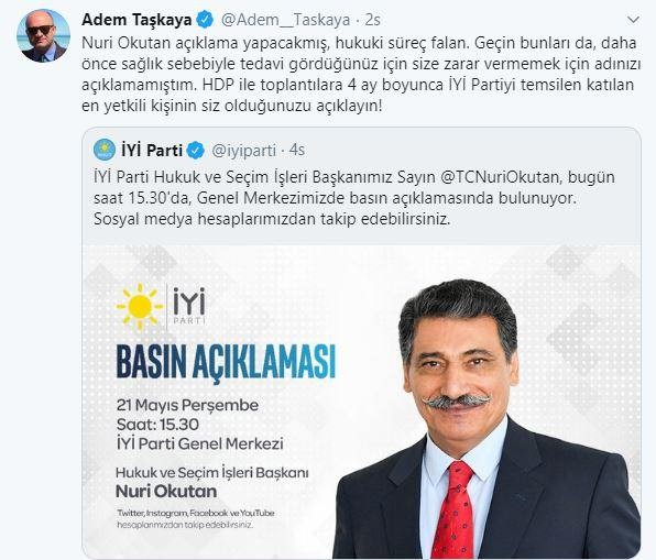 Eski İYİ Partili isimden bomba iddia! HDP ile pazarlığı yürüten ismi açıkladı