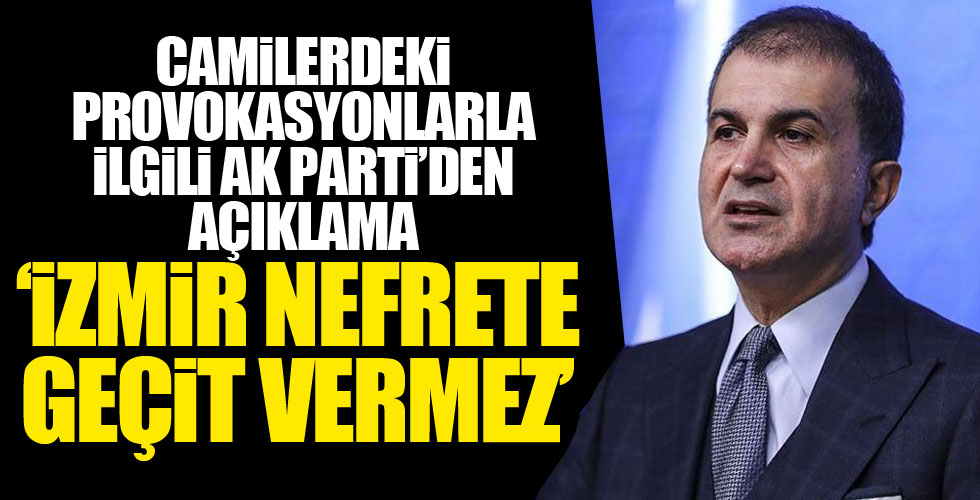 AK Parti'den İzmir'deki provokasyonla ilgili açıklama!