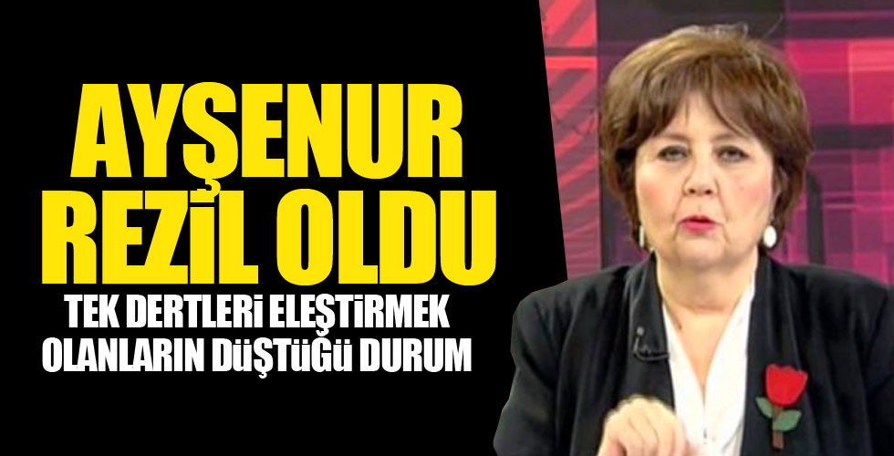 Ayşenur Arslan rezil oldu!