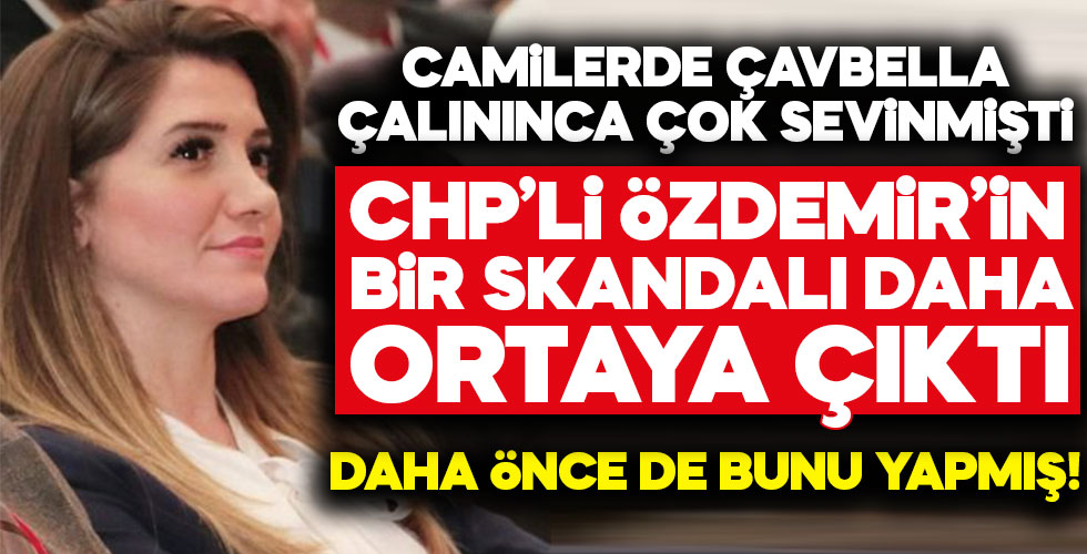CHP'li Banu Özdemir'in bir skandalı daha ortaya çıktı
