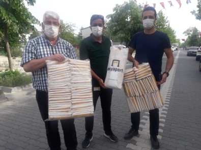 Ergene Belediyesi'ne Maske Desteği