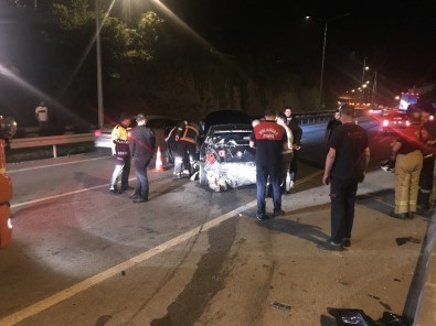 Giresun'da Trafik Kazası Açıklaması 1 Yaralı