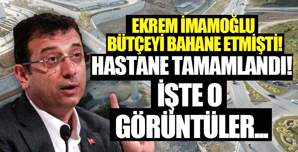 İmamoğlu bütçeyi bahane etmişti! İşte Başakşehir Çam ve Sakura Şehir Hastanesinin özellikleri...