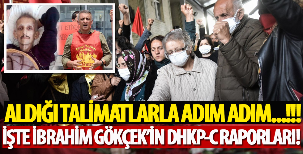 İşte İbrahim Gökçek’in DHKP-C raporları